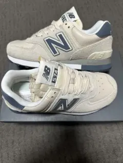 New Balance 574 スニーカー ホワイト　U57481Nのサムネイル