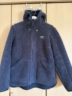 L.L.Beanエルエルビーン ボアフリースジャケット フード付き レディースM