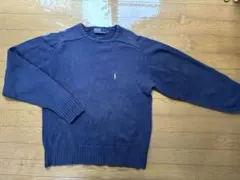 Polo by Ralph Lauren ネイビー 綿セーター M
