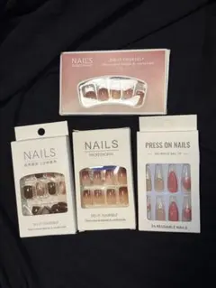 プレスオンネイル4セット