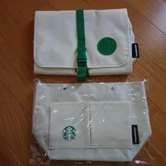 ★STARBUCKS★トラベルポーチ・バッグインバッグ★2点セット★2025福袋