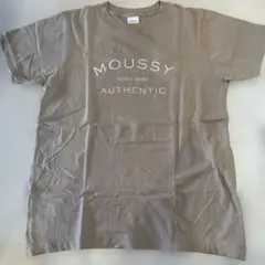 MOUSSY ベージュ Tシャツ FREEサイズ