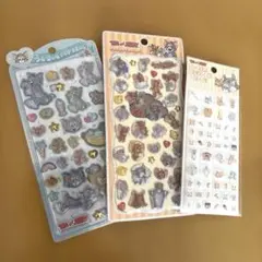 トムとジェリー うるちゅるポップシール プチドロップステッカー タイルシール