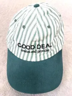 GOOD DEAL キャップ ストライプ F アメリカ製 8030円