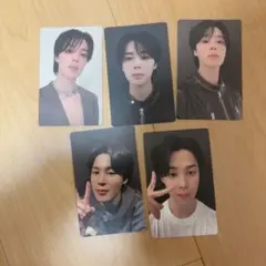 ★BTSジミン★ フォットカード FACE 5枚セット