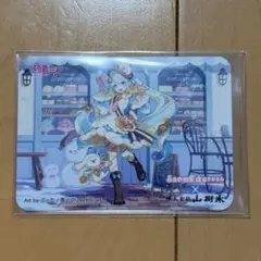 雪ミク カード