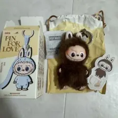 ラブブ イニシャル Lぬいぐるみ アルファベット Labubu 【正規品】