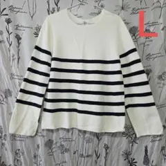 ボーダー ニット