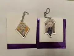 呪術廻戦　カフェ　ミニキャラ　アクリルキーホルダー　七海建人