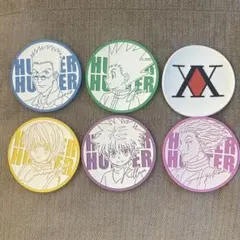 HUNTER×HUNTER ラバーコースター 6種セット ゴン キルア クラピカ