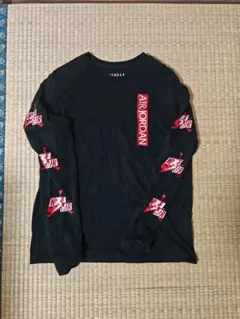 AIR JORDAN ロングスリーブTシャツ ブラック　XL