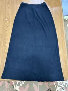 ニットタイトロングスカート