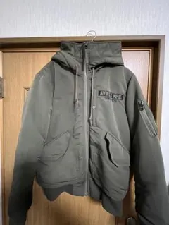 AVIREX フード付き MA-1ジャケット