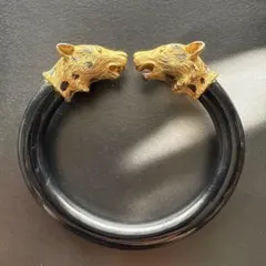 ウンガロビンテージゴールドリングチェーンブレスレット 約18cm 極美品 