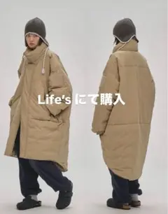 新品タグ付きtodayful モンスターダウンコート38 ロング オリーブ