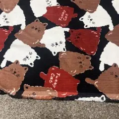 かわいいねこFunny Cat プリント生地 綿 105cm×100cm