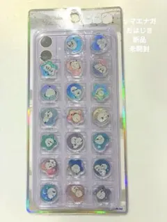 シマエナガ　グラッシー　ステッカー　おはじきシール