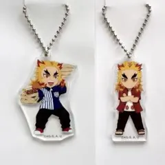 鬼滅の刃 ローソン アクリルキーホルダー 煉獄杏寿郎