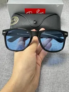 Ray-Ban RB2140ブラックフレーム ブルーレンズ サングラス