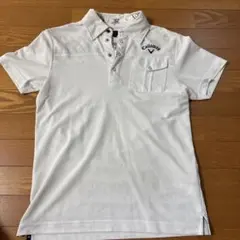 Callaway ホワイト ポロシャツ