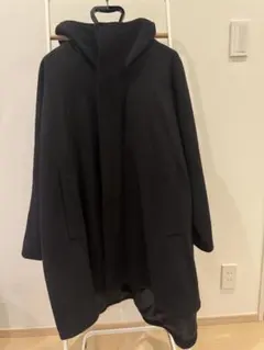 NO ID. ブラック フード付きジャケット