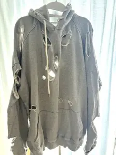 ダメージ パーカー