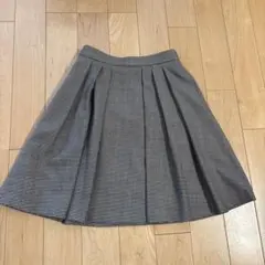 MACKINTOSH PHILOSOPHY プリーツスカート ひざ丈