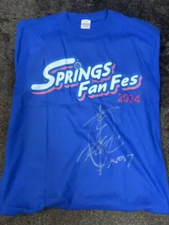 久光スプリングス ファンフェス2024 Tシャツ 直筆サイン入り　西村弥菜美選手