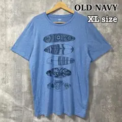 OLD NAVY XL サーフボード Tシャツ オールドネイビー メンズ 古着