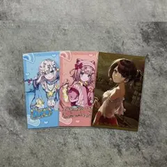 アルス・アルマル、周央サンゴ、志賀りこ　チェキ　３点セット