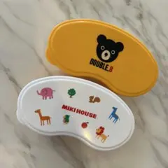 DOUBLE.B MIKI HOUSE ベビー子ども用弁当箱スプーン付き