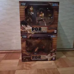 ワンピースPOPルフィー＆エース (2100年版)セット