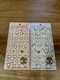 【正規品】ちいかわ　カニちゃん　モモンガ　ボンボンドロップシール