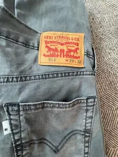 Levi's メンズ ジーンズ グレー　513 W29L32