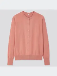 【ユニクロ】UVカットスーピマコットンクルーネックカーディガン