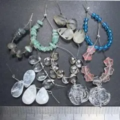 サービス品＊天然石のビーズセットh12