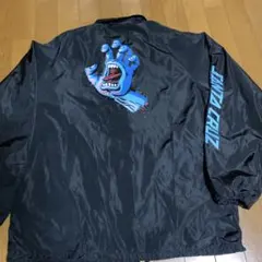 サンタクルーズ コーチジャケット ナイロン 両面プリント 袖プリ オーバーサイズ