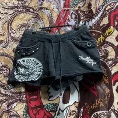 ショートパンツ パンク emo グランジ 裏原 ダークコア