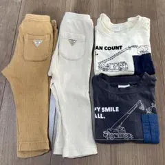 BREEZE ベビー服 ロンT ズボン　上下　双子　80サイズ