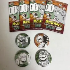 僕のヒーローアカデミア コレクション缶バッジ プチ 爆豪勝己 ヒロアカ　セット