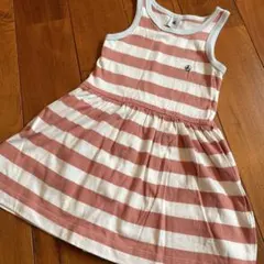 プチバトーPETIT BATEAU☆ワンピース4ans/104cm