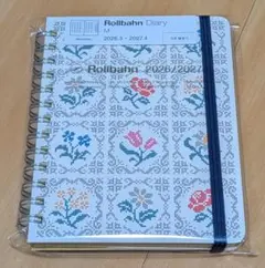 ロルバーン ダイアリー フローラ M ホワイト　新品