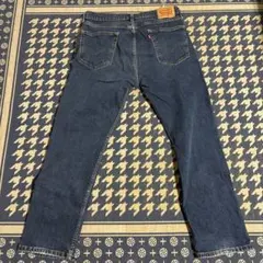 Levi's 505 ダークブルー ストレートジーンズ W36 L30