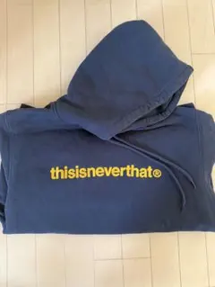 thisisneverthat ネイビーロゴパーカーのサムネイル