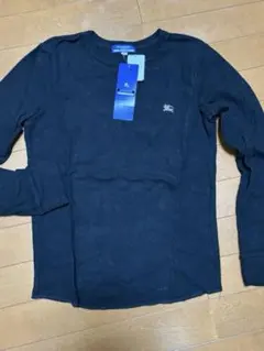 バーバリーブルーレーベル 黒の長袖カットソーです✨