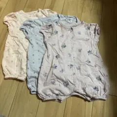 花柄ロンパース 3点セット NEXT 3month