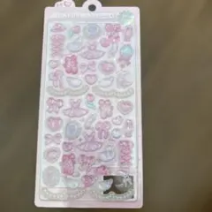 ボンボンドロップシール　バレリーナ　ガーリー　ピンク