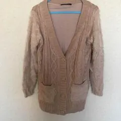 INGNIピンクカーディガン