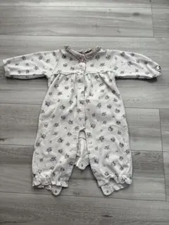 bebe 花柄ロンパース