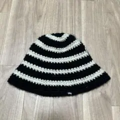 登坂広臣着用 STUSSY SWIRL KNIT BUCKET HAT